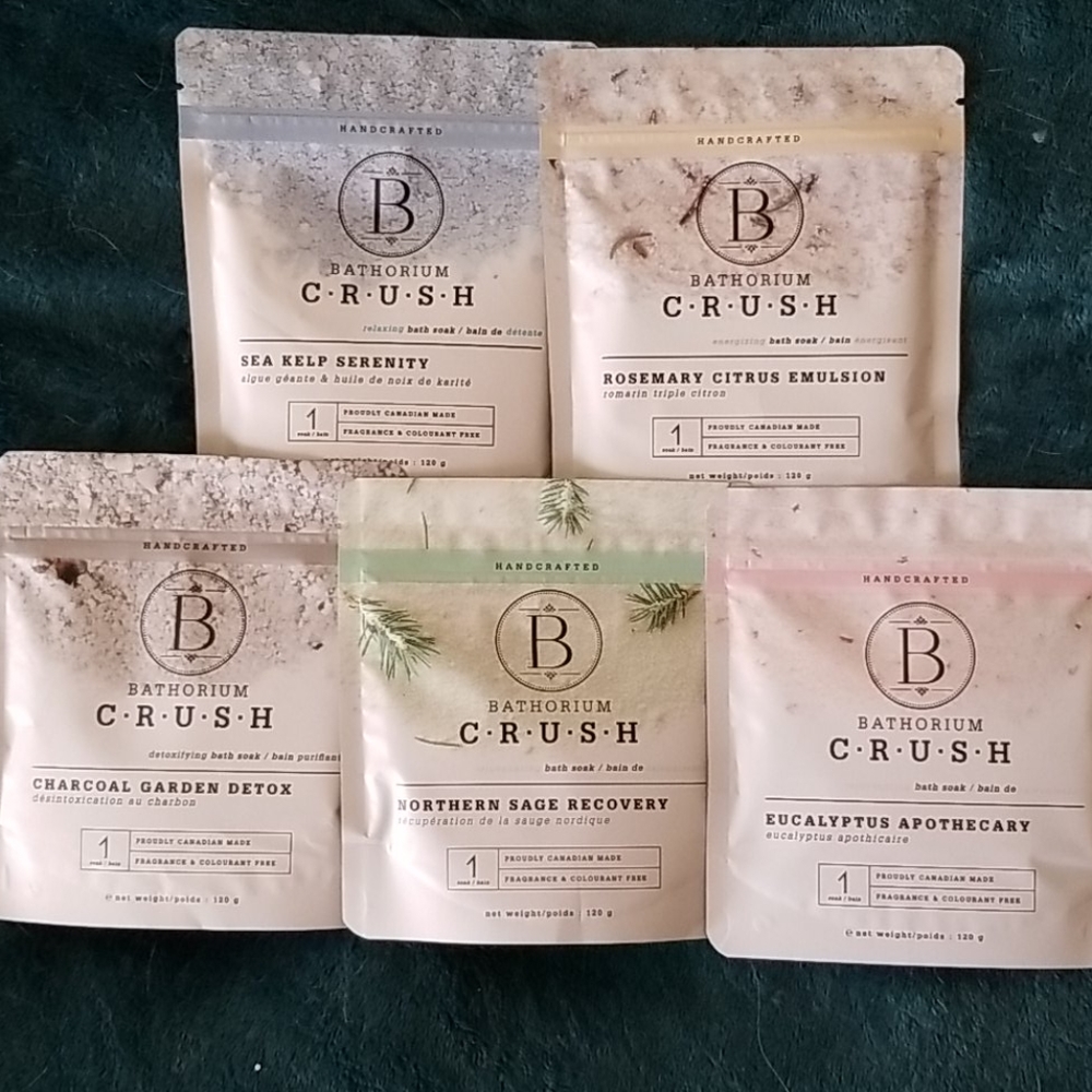2 for 50 Bathorium Crush Bath Soak Set